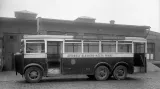 Autobusy T24 byly v Praze nasazovány na linky s největším stoupáním - např. linka H ze Smíchova na Strahov (dnes část linky 176). Na snímku rok 1929.