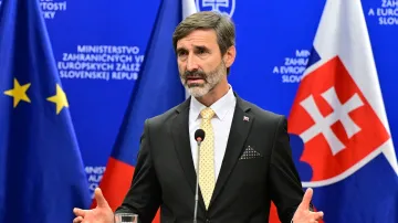 Slovenský ministr zahraničí Juraj Blanár (Smer)