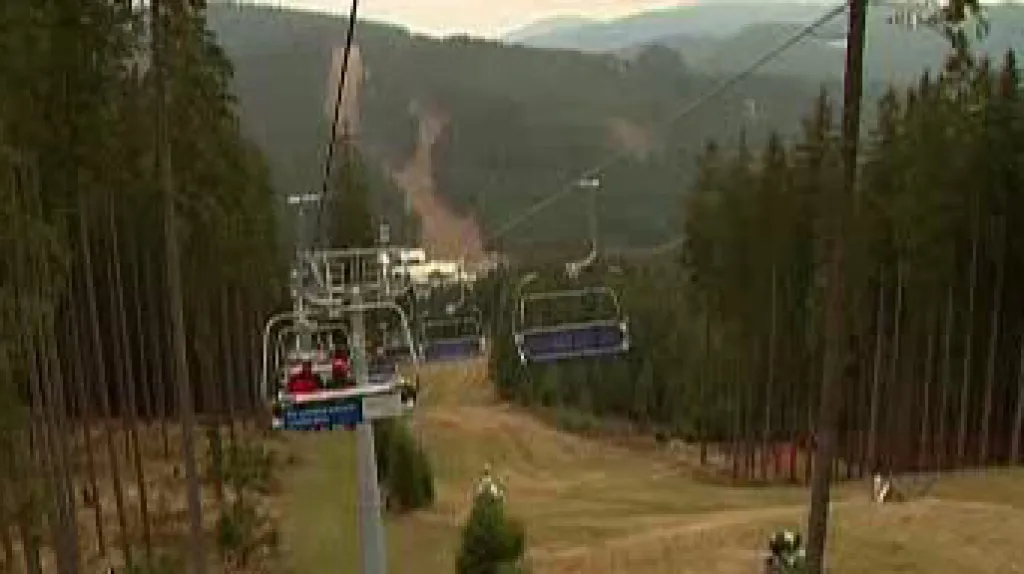 Čtyřsedačková lanovka
