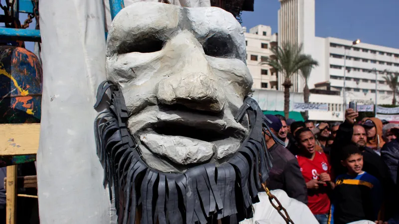 Demonstrace v egyptském Port Saídu