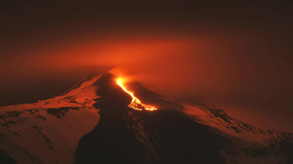 Sopka Etna