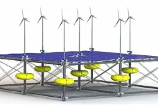 Tři v jednom: Němci otestují elektrárnu, která vyrobí energii z větru, slunce i vody současně