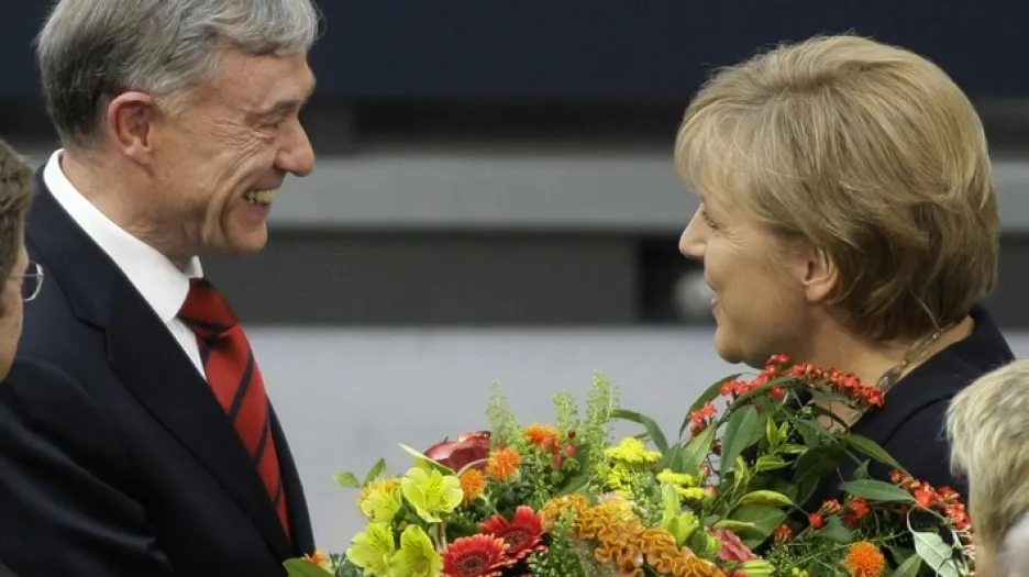 Horst Köhler a Angela Merkelová