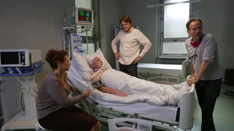 Natáčení filmu Zpráva o záchraně mrtvého