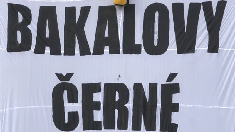 Protest Greenpeace ve Frenštátu