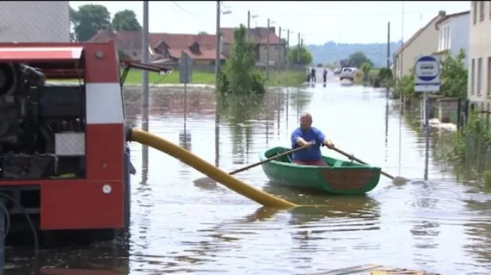 Petra Tachecí o povodňových škodách v Ústeckém kraji