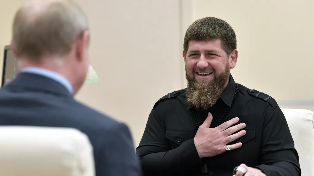 Ramzan Kadyrov u Vladimira Putina