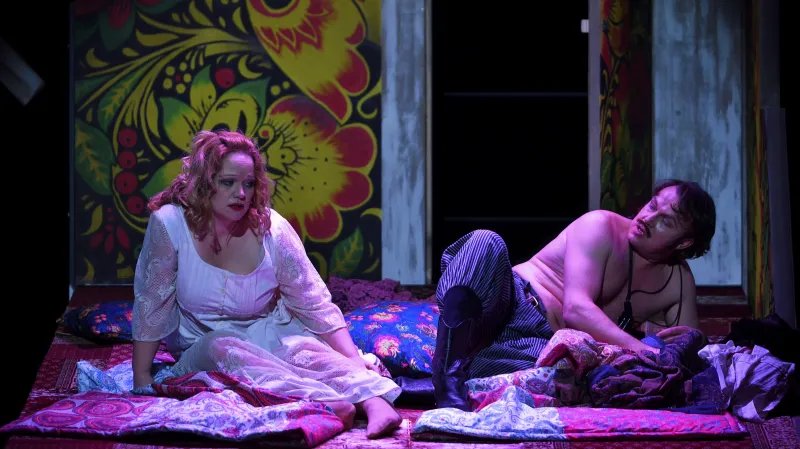 Elena Suvorova a Aleš Briscein