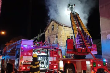 Při požáru domu v Mariánských Lázních zemřel jeden člověk