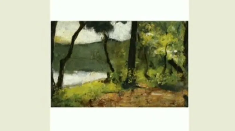 LAKE IN MARK BRANDENBURG