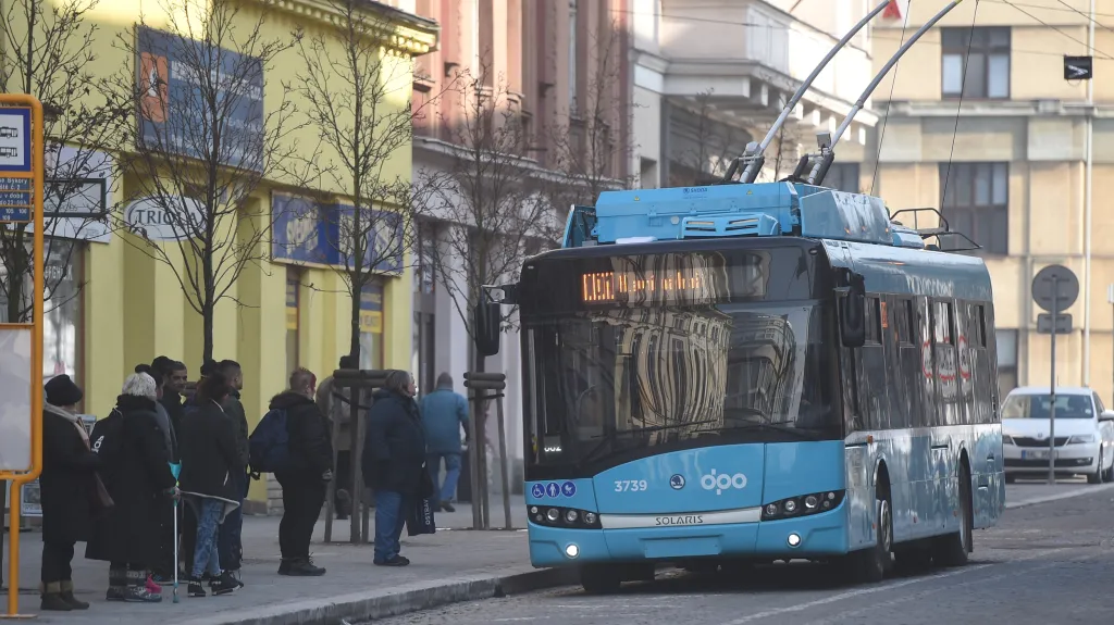 Trolejbus Dopravního podniku Ostrava