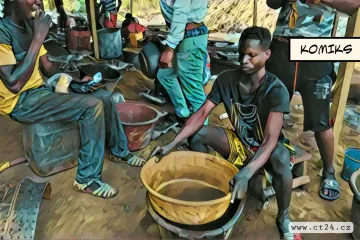 Vysoká cena zlata láká ilegální těžaře. Ti na to často doplácejí vlastním zdravím