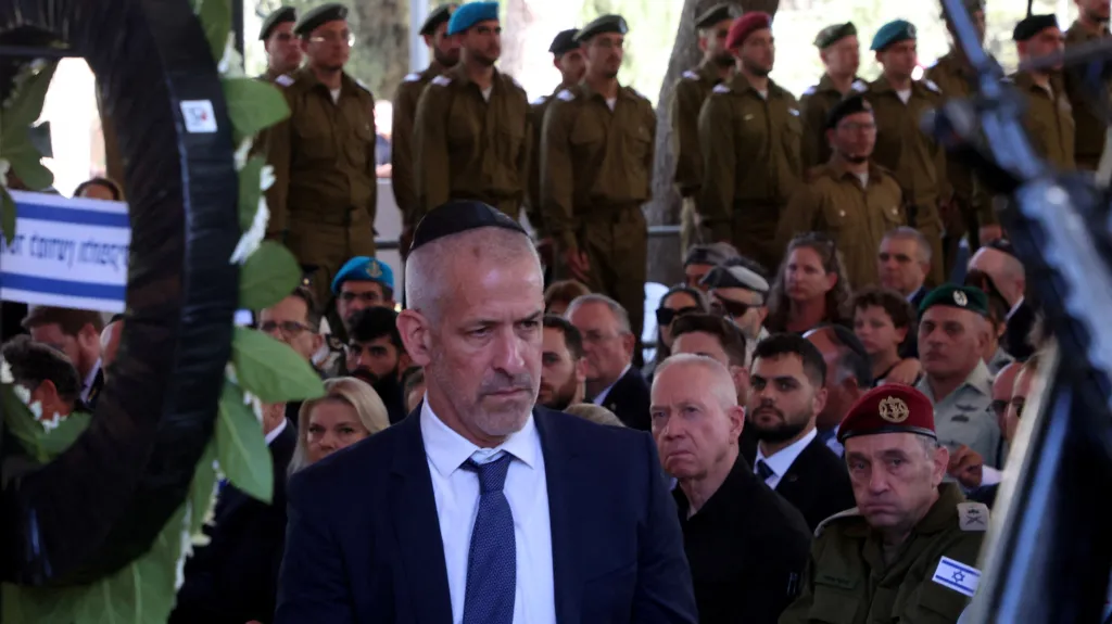 Ronen Bar na snímku z října 2024