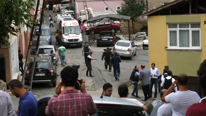 Policie u amerického konzulátu v Istanbulu