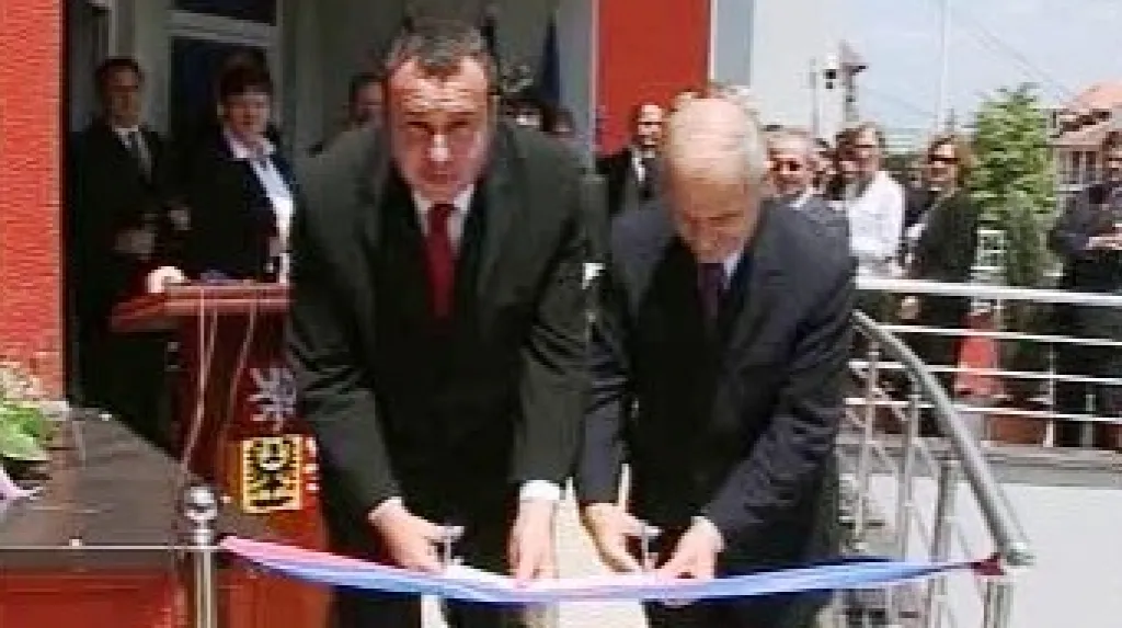 Slavnostní otevření českeho velvyslanectví