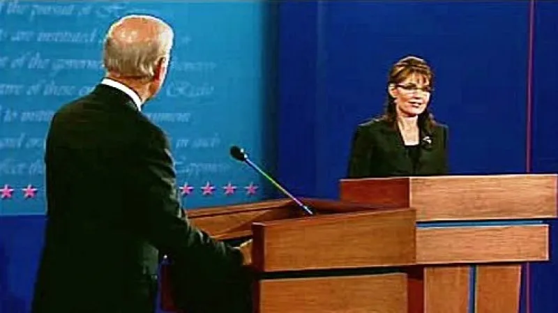 Debata Palinová-Biden