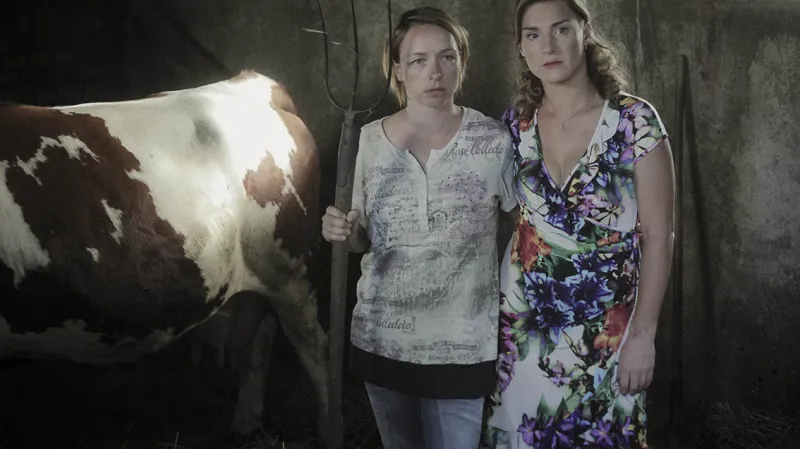 Tatiana Vilhelmová a Lenka Krobotová