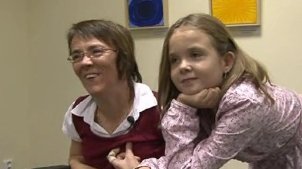Šárka Dvorská a její dcera