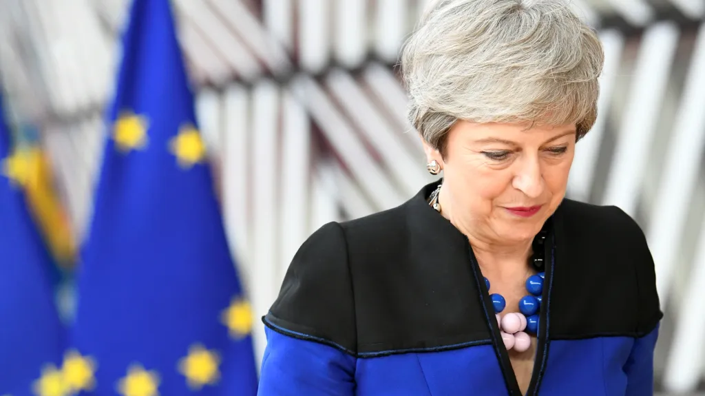 Končící britská premiérka Theresa Mayová na summitu