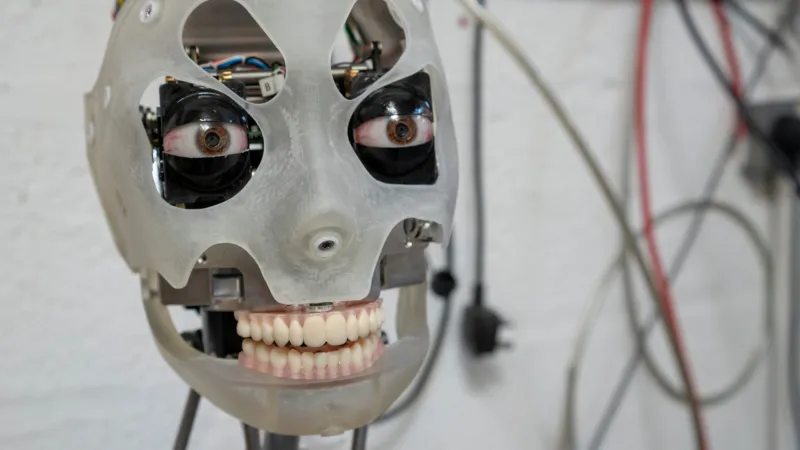 „Výroba“ robotické umělkyně Ai-Dy