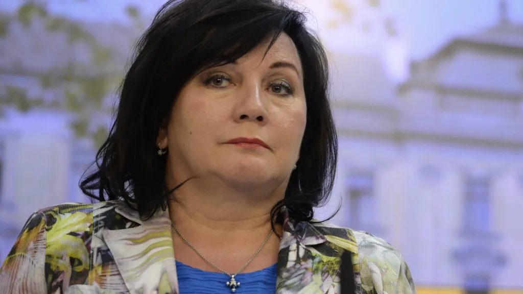 Ministryně financí v demisi Alena Schillerová