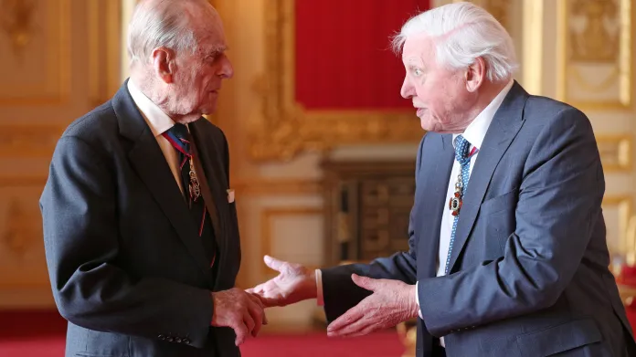 S Davidem Attenboroughem pojil prince Philipa celoživotní zájem o přírodu a technologie