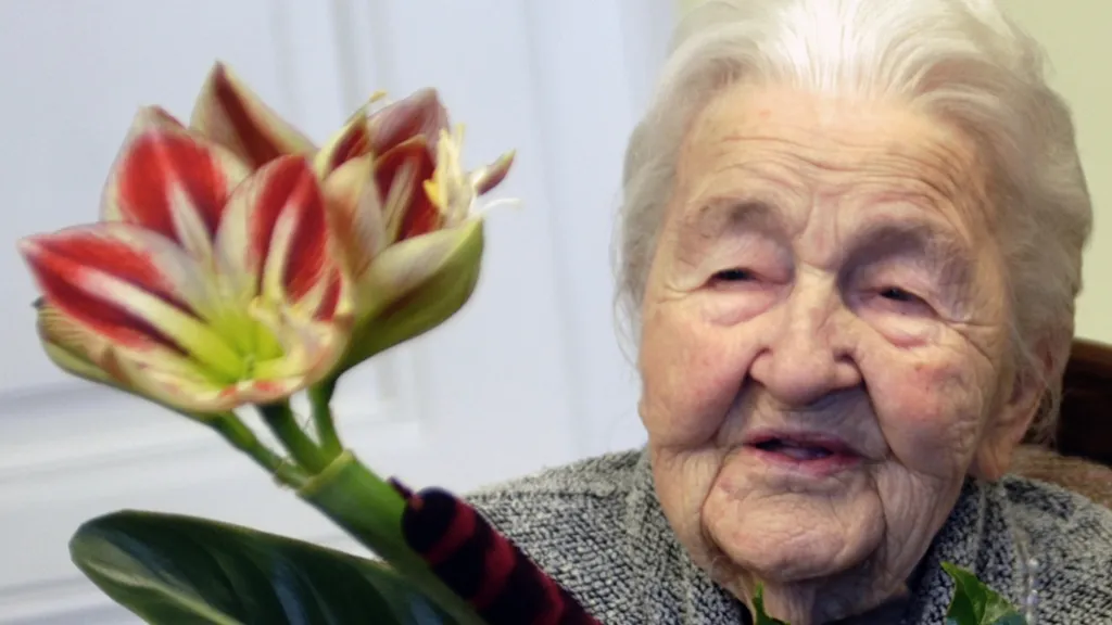 Marie Fišerová slaví 107. narozeniny
