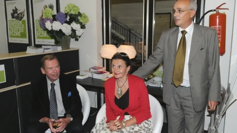 Václav Havel na Mezinárodním festivale Divadlo