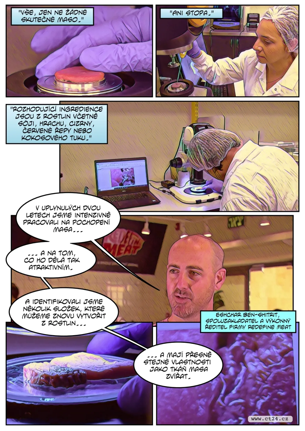 Šťavnatý steak kompletně bez masa