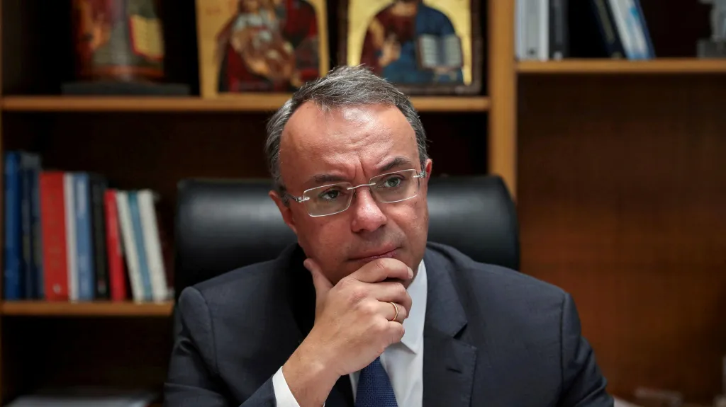 Řecký ministr financí Christos Staikuras