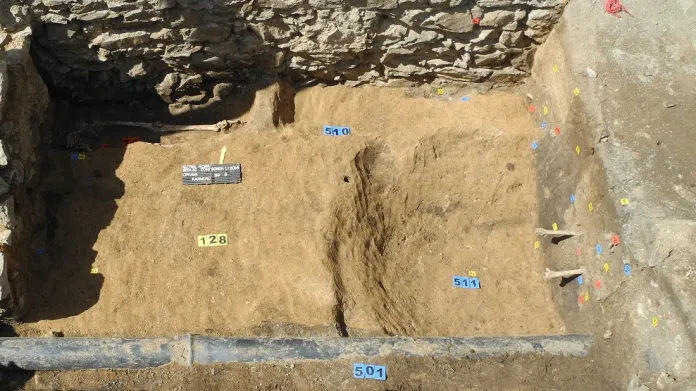 Archeologický průzkum hřbitova v Kutné Hoře - Sedlci