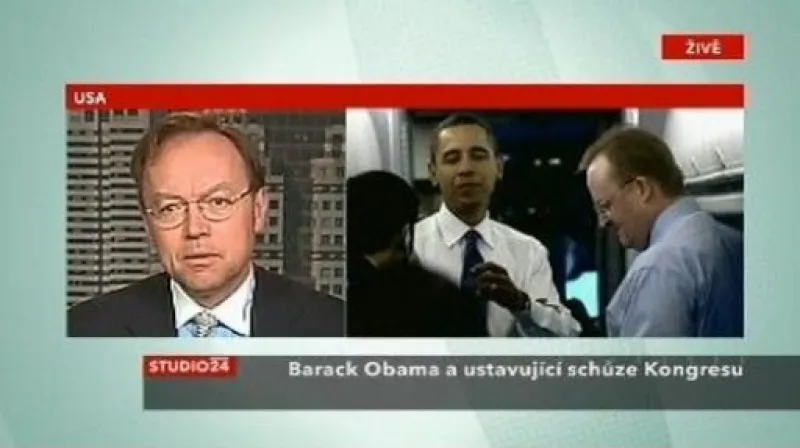 Igor Lukeš k ustavující schůzi Kongresu USA