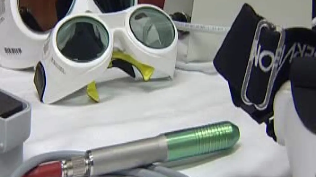 Laserový přístroj pro operaci plic