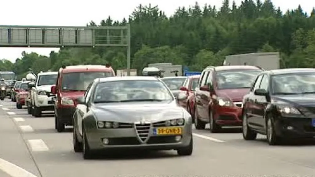 Zácpy na rakouských dálnicích