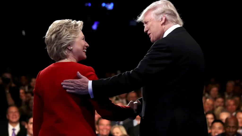 Duel Trump-Clintonová