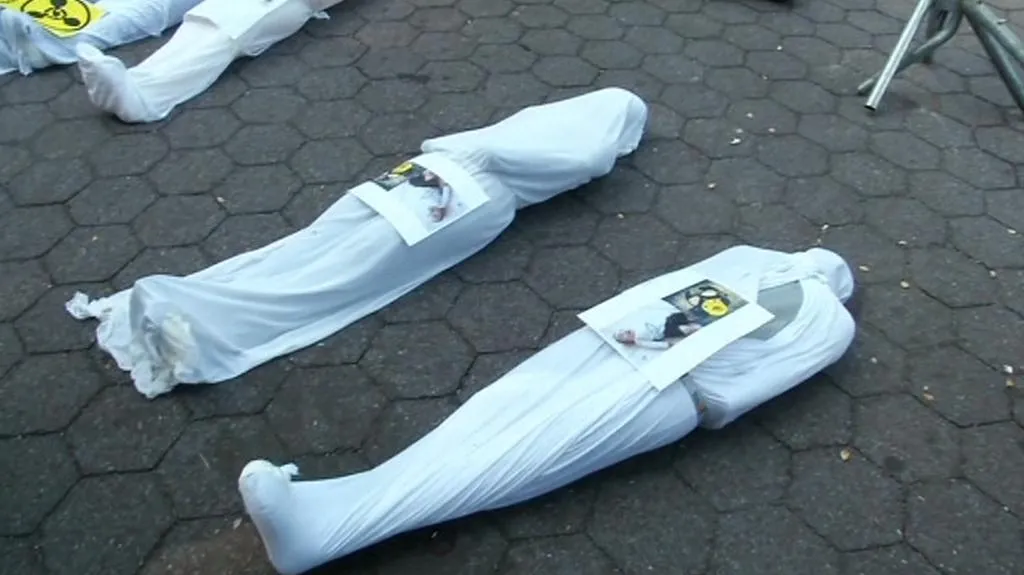 Oběti chemického útoku v Sýrii