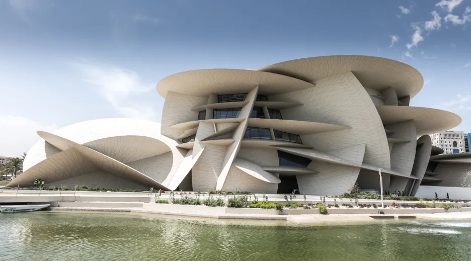 Katar otevřel nové národní muzeum s výrazným rukopisem francouzského architekta Jeana Nouvela