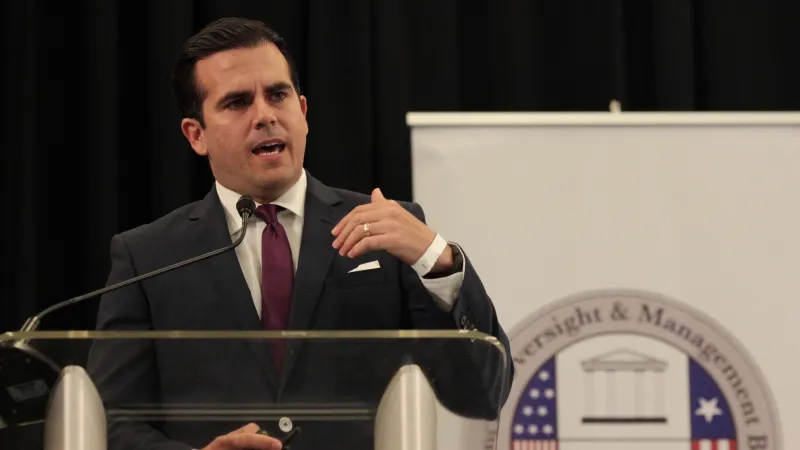Guvernér Portorika Ricardo Rossello