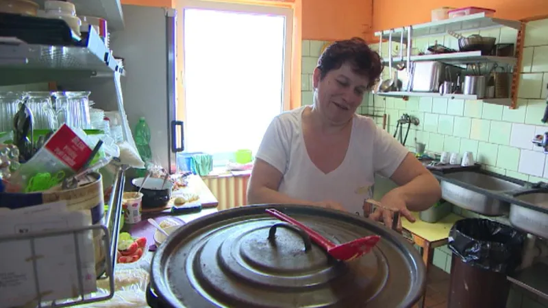 Majitelka vinárny a restaurace v Toužimi Miluše Štádlerová