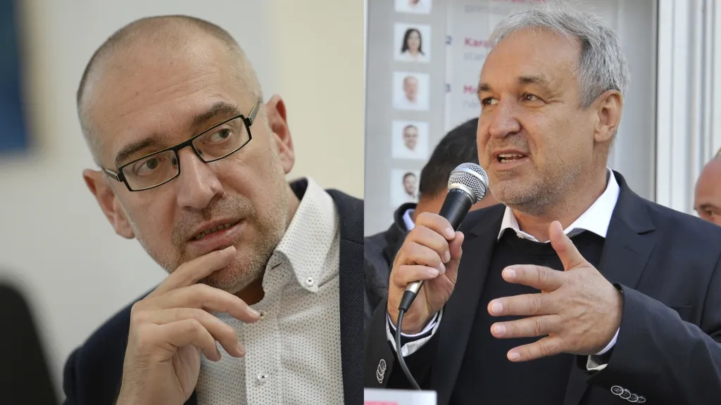 Mikuláš Bek a Jaromír Ostrý