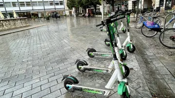 Elektrokoloběžky v Brně