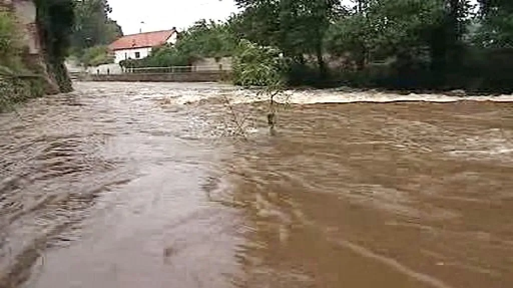 Rozvodněná řeka