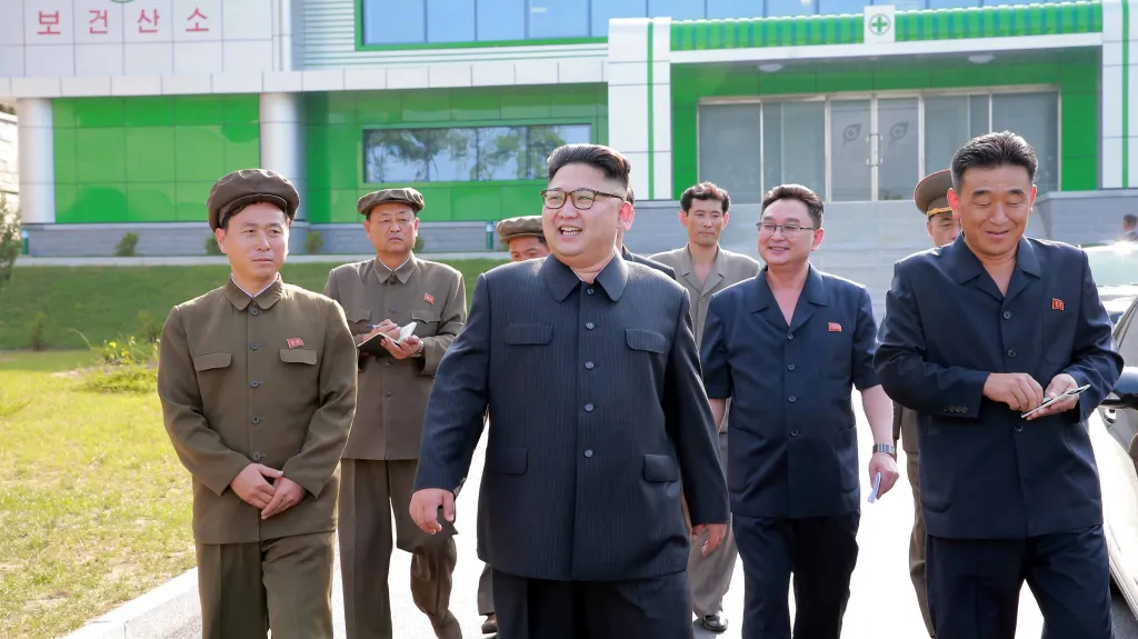 Severokorejský vůdce Kim Čong-un