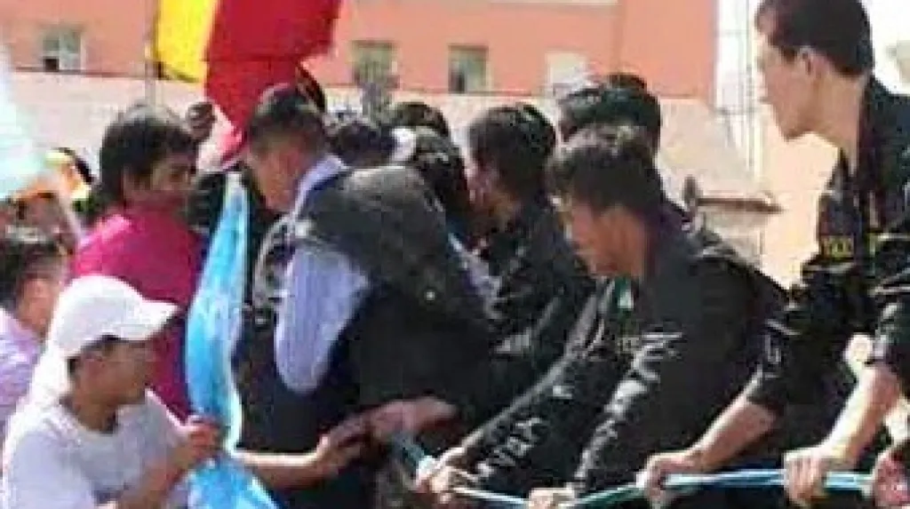 Protesty v Mongolsku