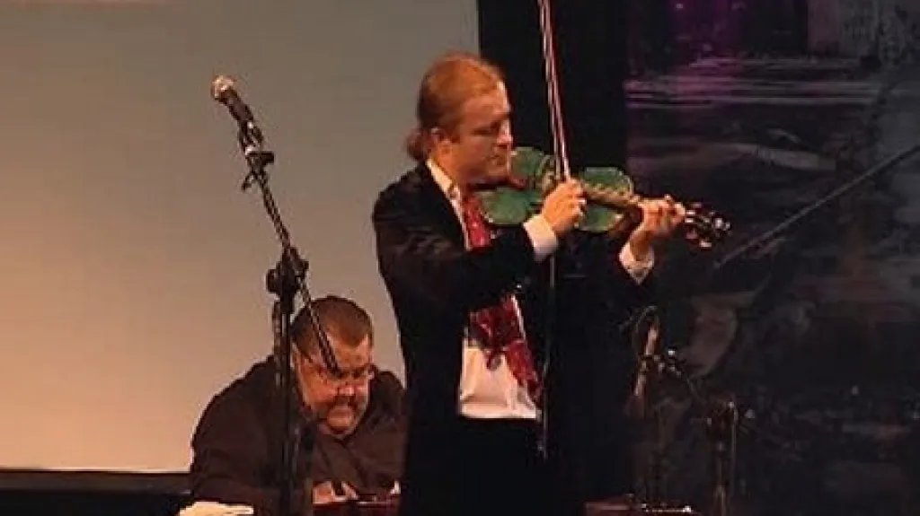 Pavel Šporcl na koncertě