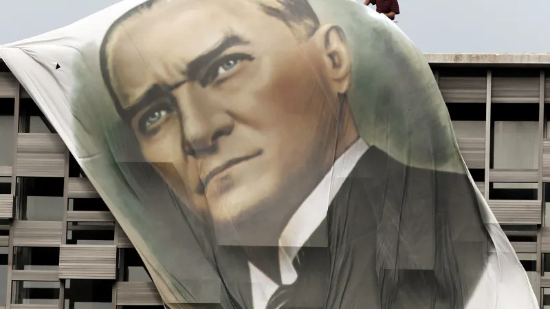 Portrét Mustafy Kemala Atatürka