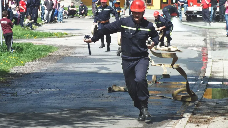 Okrsková soutěž v požárním útoku