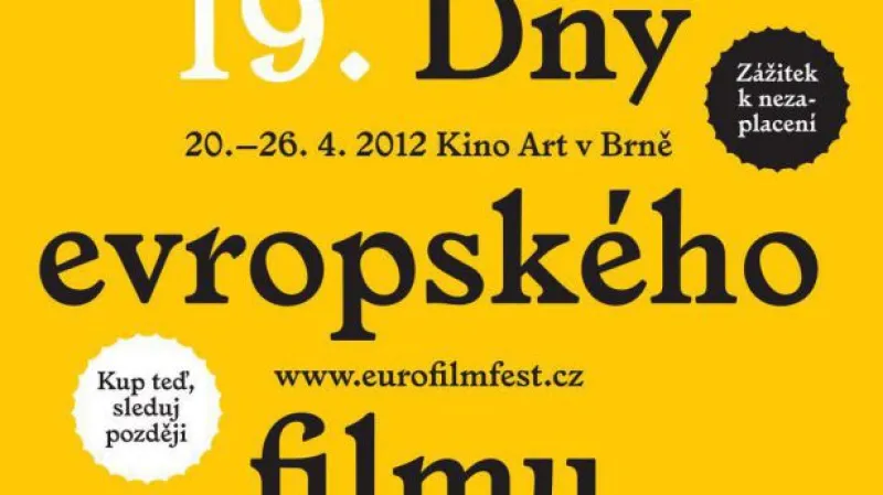 Začínají dny evropského filmu