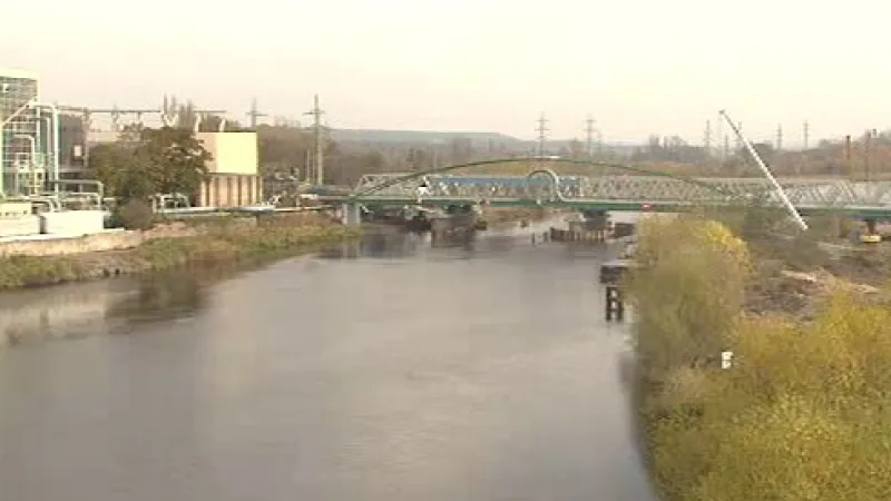 Železniční most v Kolíně