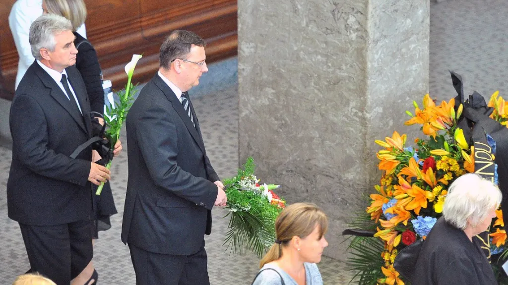 Pohřeb Antonína Holého